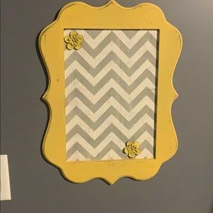 Hanging magnetic frame